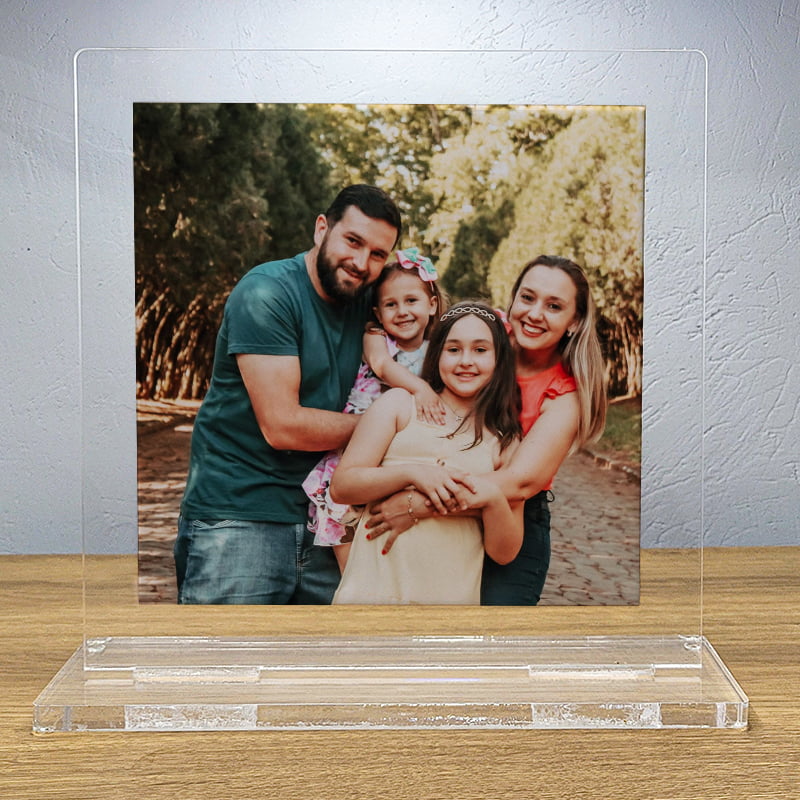 Azulejo personalizado com base em acrílico Personalizado com Foto